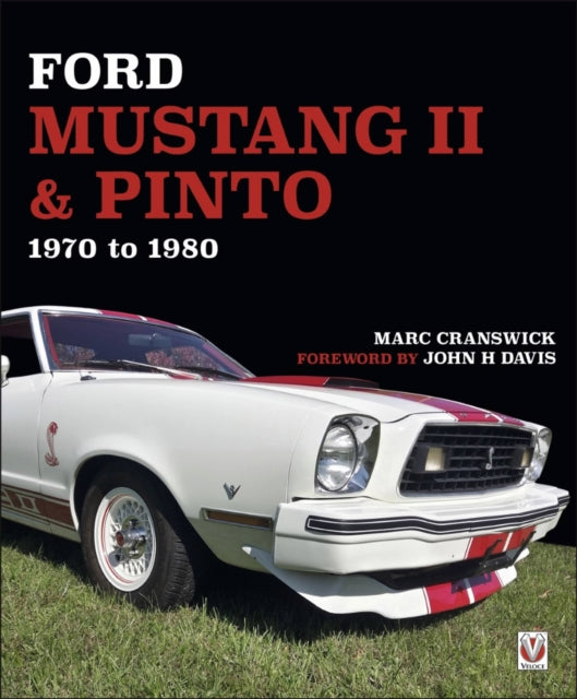 Book cover of: Ford Mustang II & Pinto. By: Marc Cranswick