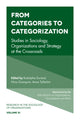 Book cover of: From Categories to Categorization. By: Michael Lounsbury