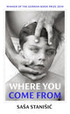 Book cover of: Where You Come From. By: Saša Stanišić