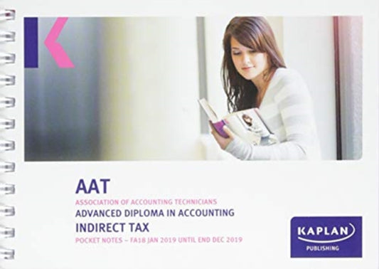 Book cover of: INDIRECT TAX (FA18) - POCKET NOTES