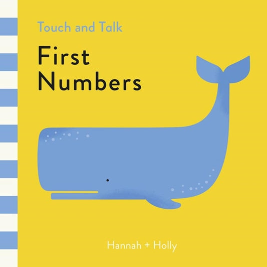 Book cover of: Hannah + Holly Touch and Talk: First Numbers. By: Hannah + Holly Staff