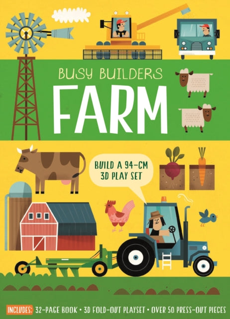 Book cover of: Busy Builders: Farm