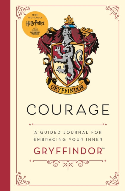 Book cover of: Harry Potter Gryffindor Guided Journal : Courage