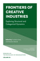 Book cover of: Frontiers of Creative Industries. By: Candace Jones