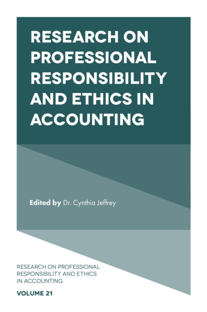Book cover of: Research on Professional Responsibility and Ethics in Accounting. By: Cynthia Jeffrey