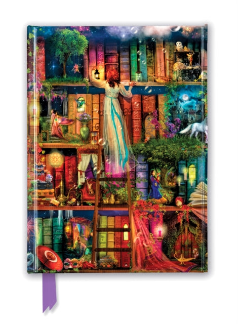 Aimee Stewart: Treasure Hunt Bookshelves (Foiled Journal) 9781787550339 Flame Tree Studio