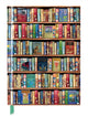 Book cover of: Bodleian Libraries: Hobbies and Pastimes Bookshelves (Blank Sketch Book). By: Flame Tree Studio