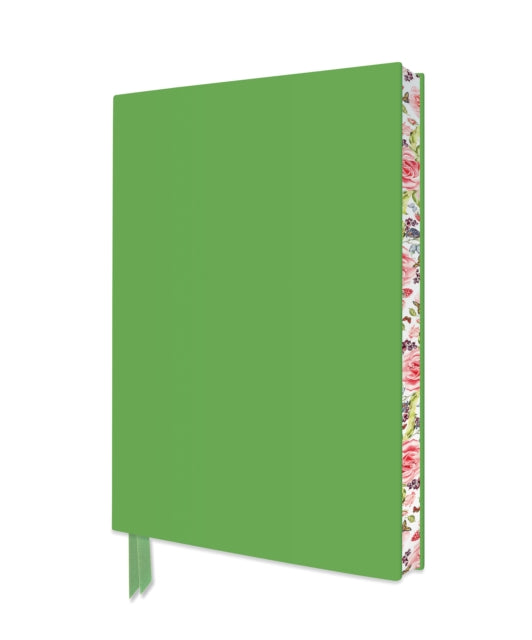 Book cover of: Spring Green Artisan Notebook (Flame Tree Journals). By: Flame Tree Studio
