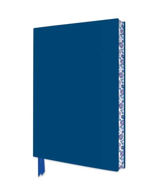 Book cover of: Mid Blue Artisan Notebook (Flame Tree Journals). By: Flame Tree Studio