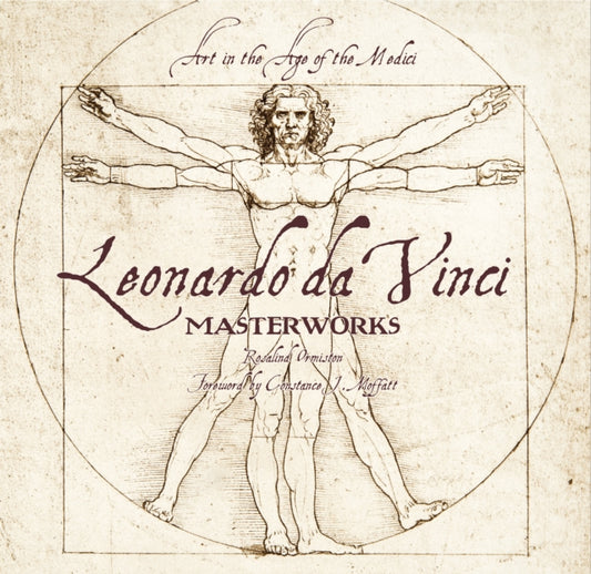 Book cover of: Leonardo da Vinci: Masterworks. By: Flame Tree Studio Staff