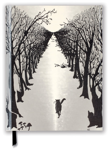 Book cover of: Rudyard Kipling: The Cat that Walked by Himself (Blank Sketch Book). By: Flame Tree Studio