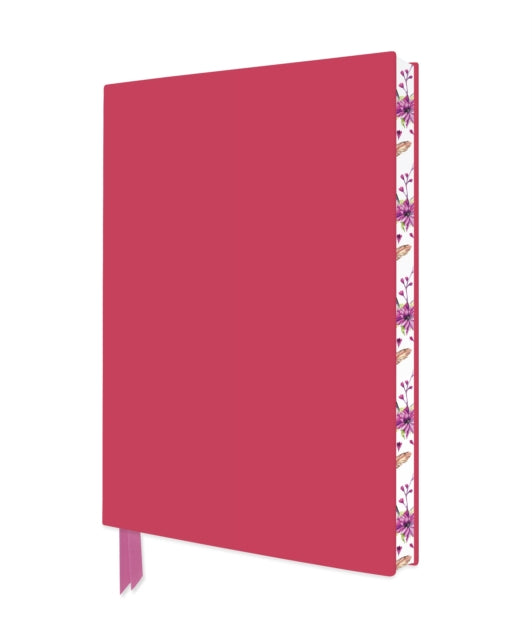 Book cover of: Lipstick Pink Artisan Notebook (Flame Tree Journals). By: Flame Tree Studio