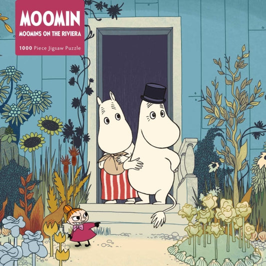 Book cover of: Adult Jigsaw Puzzle Moomins on the Riviera