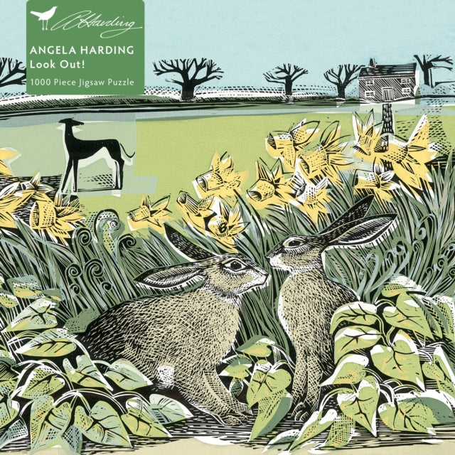 Book cover of: Adult Jigsaw Puzzle Angela Harding: Look Out!. By: Tree Flame