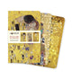 Book cover of: Gustav Klimt Set of 3 Mini Notebooks. By: Flame Tree Studio