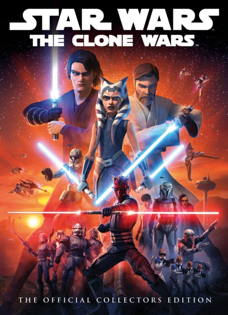 Book cover of: Star Wars: The Clone Wars: The Official Companion Book. By: Titan Titan Magazines