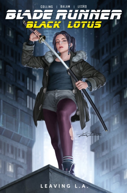 Book cover of: Blade Runner Black Lotus: Leaving L.A.. By: Titan Titan Comics