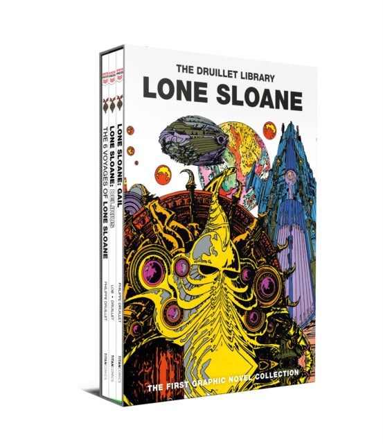 Lone Sloane Boxed Set 9781787738560 Philippe Druillet