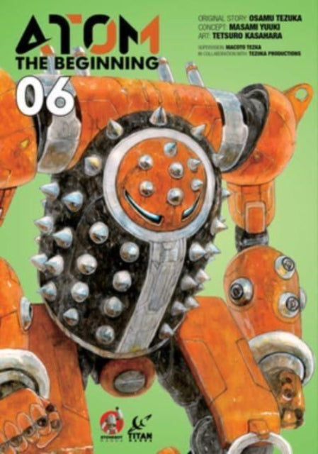 Book cover of: ATOM: The Beginning Vol. 6. By: Osamu Tezuka