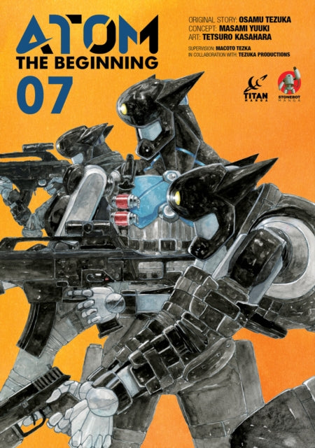 Book cover of: ATOM: The Beginning Vol. 7. By: Osamu Tezuka