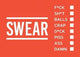 Book cover of: Swear Vouchers. By: Summersdale Publishers