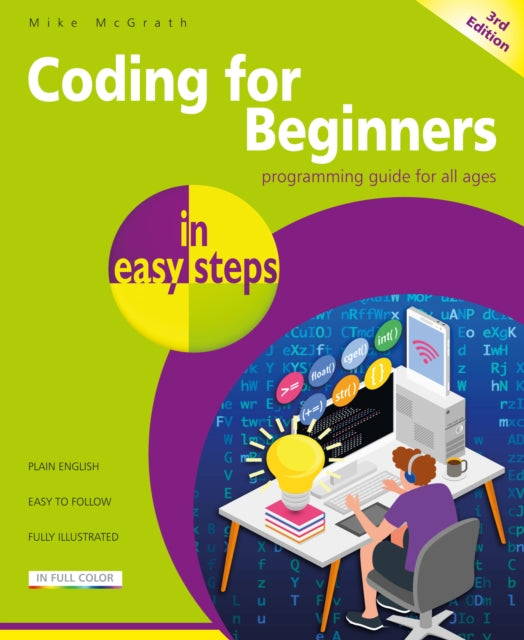 Coding for Beginners in Easy Steps 9781787910195 Mike McGrath