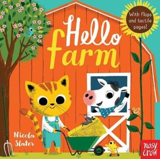 Book cover of: Hello Farm. By: Nicola Slater