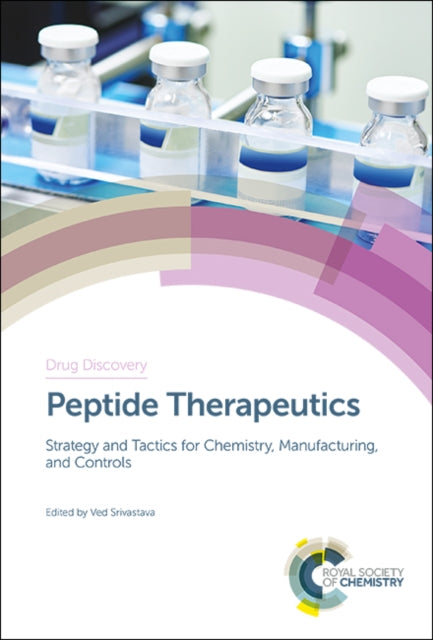 Book cover of: Peptide Therapeutics. By: Ved Srivastava