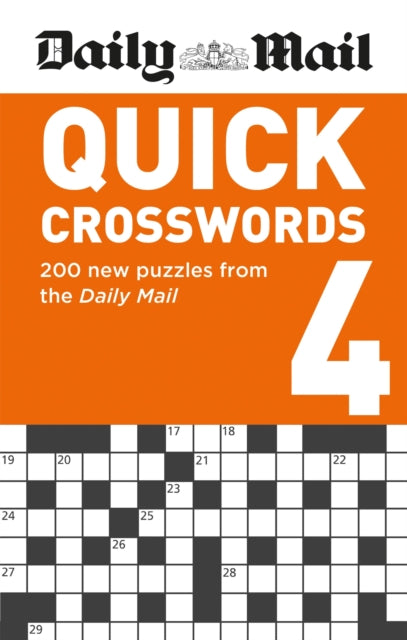 Book cover of: Daily Mail Quick Crosswords Volume 4. By: The Daily Mail DMG Media Ltd