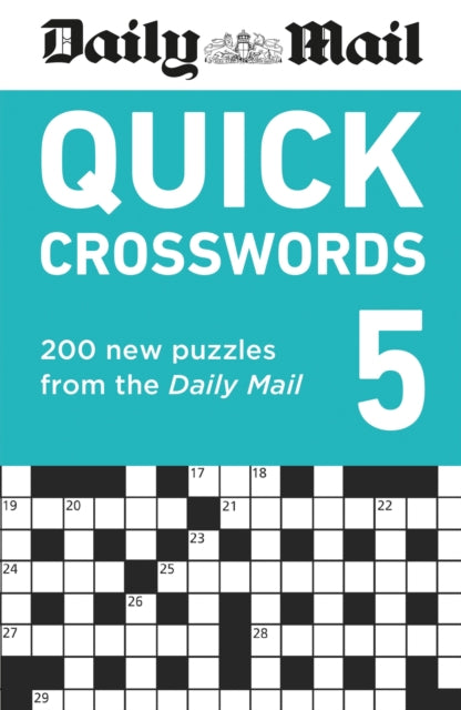 Book cover of: Daily Mail Quick Crosswords Volume 5. By: Daily Mail