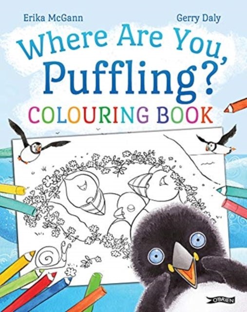 Book cover of: Where Are You, Puffling? Colouring Book. By: Gerry Daly