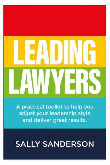 Book cover of: Leading Lawyers. By: Sally Sanderson