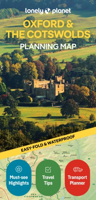 Book cover of: Lonely Planet Oxford & the Cotswolds Planning Map