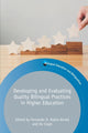 Book cover of: Developing and Evaluating Quality Bilingual Practices in Higher Education. By: Fernando D. Rubio-Alcalá