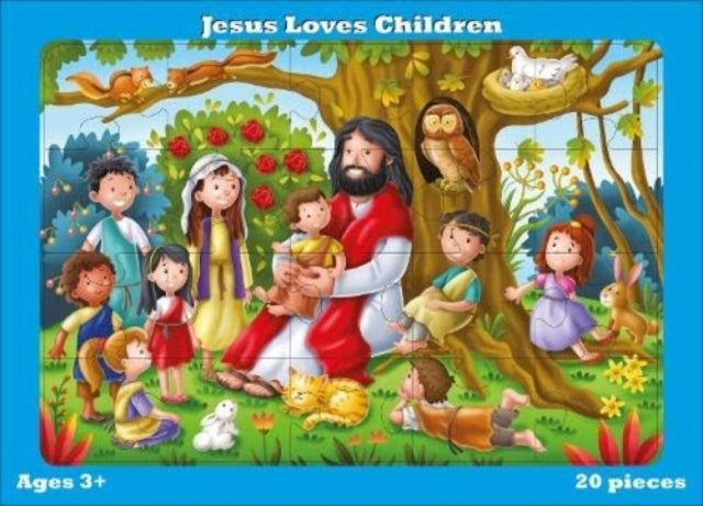 Book cover of: Jesus Loves the Children Jigsaw Puzzle