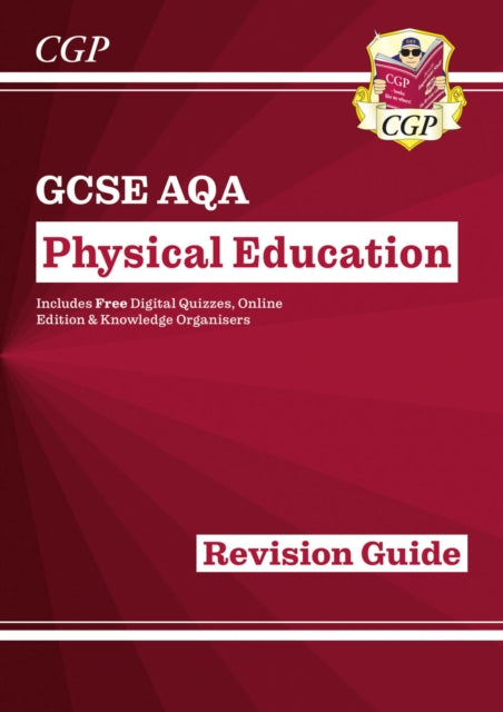 Book cover of: GCSE Physical Education AQA Revision Guide (with Online Edition and Quizzes)