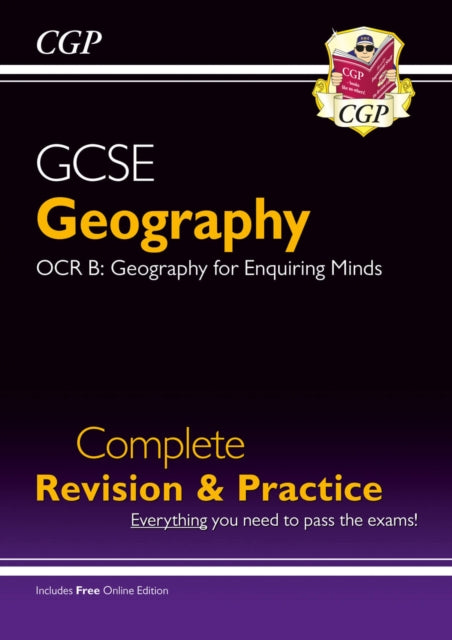 GCSE Geography OCR B Complete Revision & Practice includes Online Edition 9781789080902 CGP Books