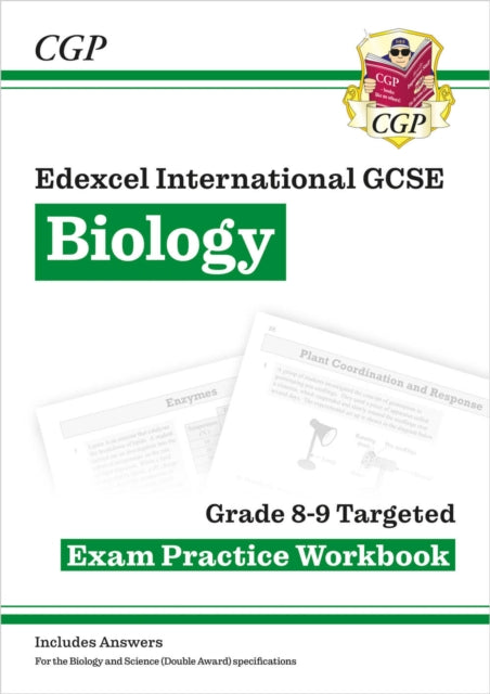 Edexcel International GCSE Biology Grade 8-9 Exam Practice Workbook (with Answers) 9781789082364 CGP Books
