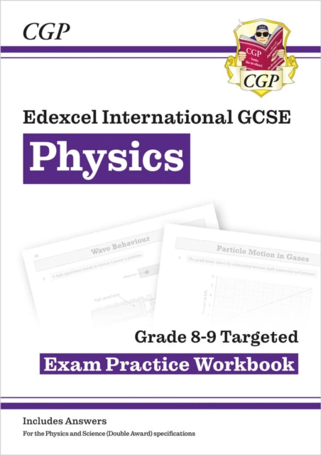 Edexcel International GCSE Physics Grade 8-9 Exam Practice Workbook (with Answers) 9781789082388 CGP Books