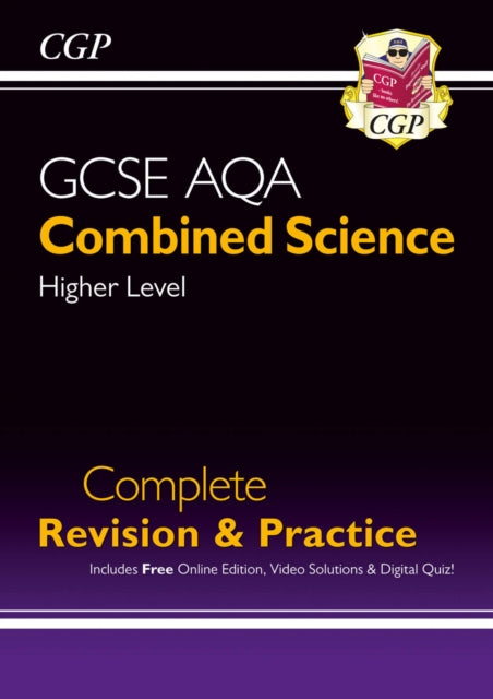 New GCSE Combined Science AQA Higher Complete Revision & Practice with CGP RevisionHub 9781789085778 CGP Books