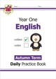 Book cover of: KS1 English Year 1 Daily Practice Book: Autumn Term. By: Izzy Bowen