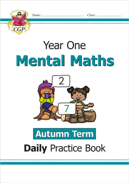 Book cover of: KS1 Mental Maths Year 1 Daily Practice Book: Autumn Term. By: Emma Clayton