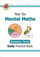 Book cover of: KS2 Mental Maths Year 6 Daily Practice Book: Summer Term