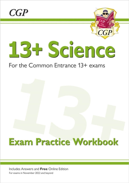 13+ Science Exam Practice Workbook for the Common Entrance Exams 9781789087949 CGP Books