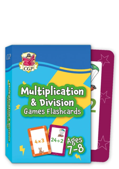 Book cover of: Multiplication & Division Games Flashcards for Ages 7-8 (Year 3)