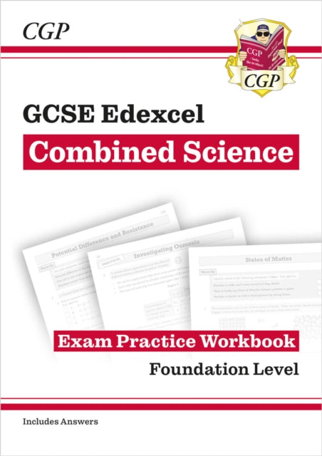 Book cover of: GCSE Combined Science Edexcel Exam Practice Workbook - Foundation (includes answers)