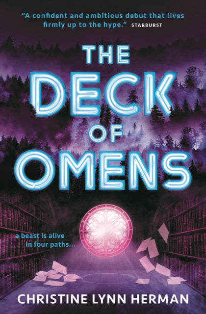Book cover of: Deck of Omens. By: Christine Lynn Herman