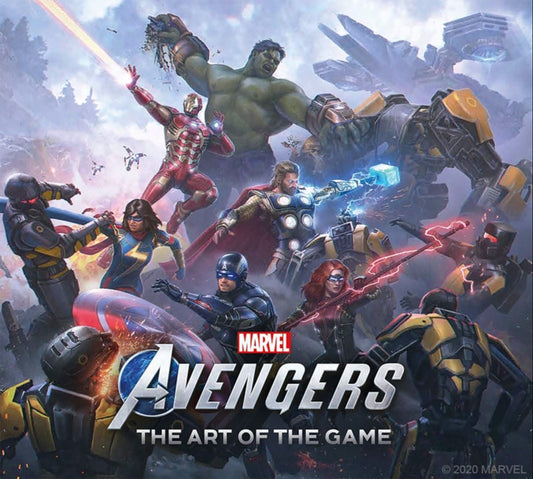 Book cover of: Marvel's Avengers - The Art of the Game. By: Davies, Paul