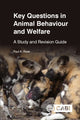 Book cover of: Key Questions in Animal Behaviour and Welfare. By: Paul Rees