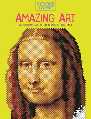 Colour Quest®: Amazing Art, An Extreme Colour by Numbers Challenge